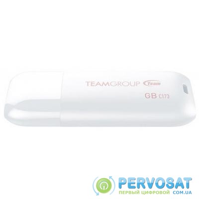 USB флеш накопитель Team 64GB C173 Pearl White USB 2.0 (TC17364GW01)