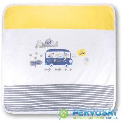 Детское одеяло Bibaby с автобусом (64076-beige)