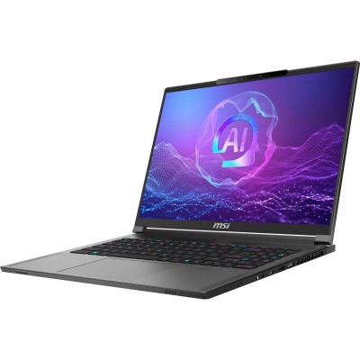 Ноутбук MSI Creator A16 AI+ A3XVGG 16 UHD, Ryzen AI 9 HX 370, 32GB, F2TB, NVD4070-8, W11P, сірий