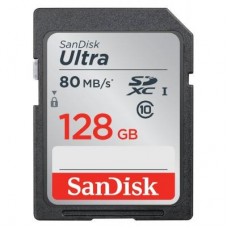 Карта пам'яті SANDISK 128GB SDXC Class 10 UHS-I (SDSDUNC-128G-GN6IN) Карта пам'яті SANDISK 128GB SDXC Class 10 UHS-I (SDSDUNC-128G-GN6IN)