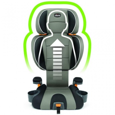 Автокрісло Chicco KidFit группа 2/3 Черно-серое (79014.57.07)