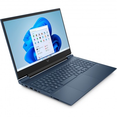 Ноутбук HP Victus 16-d1006ua 16.1" FHD IPS AG, Intel i7-12700H, 16GB, F512GB, NVD3060-6, DOS, синій