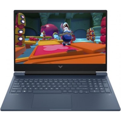 Ноутбук HP Victus 16-r1010ua 16.1" FHD IPS AG, Intel i7-14650HX, 32GB, F1024GB, NVD4070-8, DOS, синій
