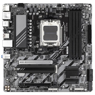 Материнська плата GIGABYTE B850M DS3H sAM5 B850 4xDDR5 M.2 HDMI DP mATX