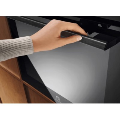 Духова шафа Electrolux електрична, 72л, A+, дисплей, конвекція, піроліз, телескопічні напрямні, чорний