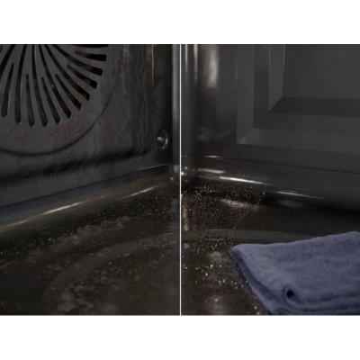 Духова шафа Electrolux електрична, 72л, A+, дисплей, конвекція, піроліз, телескопічні напрямні, чорний