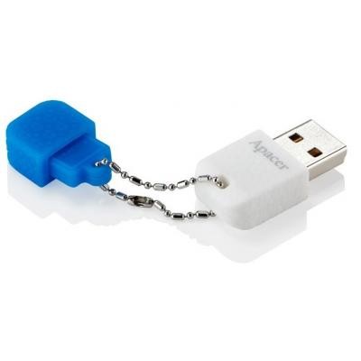 USB флеш накопичувач Apacer 32GB AH154 white/blue USB 3.0 (AP32GAH154U-1)