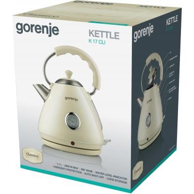 Електрочайник Gorenje K 17 CLI (K17CLI)