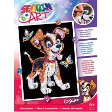 Набір для творчості Sequin Art RED Цуценя Оскар SA0907 Набір для творчості Sequin Art RED Цуценя Оскар SA0907