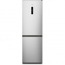 Холодильник Gorenje з нижн. мороз. камерою, 185х60х60см, 2 дв., Х- 207л, М- 93л, A++, NoFrost Plus, Fresh zone, Зовн. Диспл, сірий Холодильник Gorenje з нижн. мороз. камерою, 185х60х60см, 2 дв., Х- 207л, М- 93л, A++, NoFrost Plus, Fresh zone, Зовн. Диспл, сірий