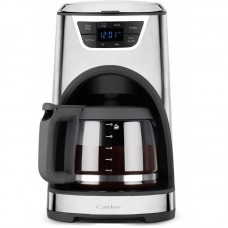 Кавоварка Catler крапельна 1.8л, мелена, для фільтр кави, чорно-сірий