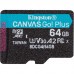 Карта пам'яті Kingston microSD   64GB C10 UHS-I U3 A2 V30 R200MB/s