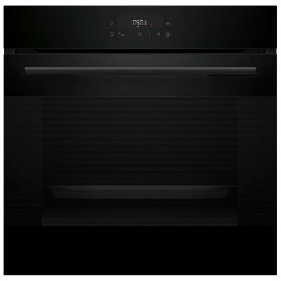 Духова шафа Bosch електрична, 76л, A, дисплей, конвекція, телескопічні направляючі, soft closing, чорний