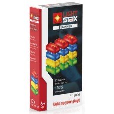 Цеглинки 4х2 LIGHT STAX з LED підсвіткою 12 шт. 4 кольори Цеглинки 4х2 LIGHT STAX з LED підсвіткою 12 шт. 4 кольори