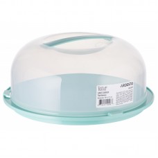 Тортівниця Ardesto Tasty baking з кришкою, 28.4*11.5 см, голубий тіфані Тортівниця Ardesto Tasty baking з кришкою, 28.4*11.5 см, голубий тіфані