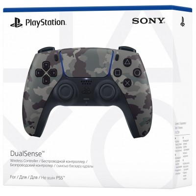 Геймпад PlayStation 5 Dualsense BT, Grey Cammo