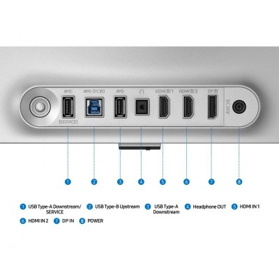 Монітор Samsung 27" Odyssey G81SF HDMI, DP, USB, USB-C, MM, IPS, 3840x2160, 240Hz, 0,03ms Монітор Samsung 27" Odyssey G81SF HDMI, DP, USB, USB-C, MM, IPS, 3840x2160, 240Hz, 0,03ms