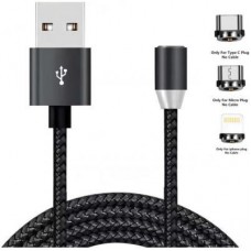 Дата кабель USB 2.0 AM to Lightning + Micro 5P + Type-C 2.0m Magneto bla XoKo (SC-350MGNT-2-BK) Дата кабель USB 2.0 AM to Lightning + Micro 5P + Type-C 2.0m Magneto bla XoKo (SC-350MGNT-2-BK)