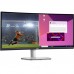 Монітор LCD 34&quot; DELL S3423DWC 2xHDMI, USB-C, Audio, VA, 3440x1440, 100Hz, 4ms, 99%sRGB, CURVED, FreeSync, HAS