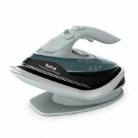 Праска Tefal безпровідна Freemove Power, 2600Вт, 250мл, паровий удар -220гр, постійна пара - 40гр, база для заряджання, автовимкнення, керам. підошва, зелений