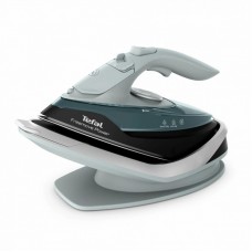 Праска Tefal безпровідна Freemove Power, 2600Вт, 250мл, паровий удар -220гр, постійна пара - 40гр, база для заряджання, автовимкнення, керам. підошва, зелений