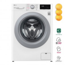 Пральна машина з фронт. завант. LG F2V3GS4W, 8,5кг, 1200, A+++-30%, Пара, глибина 47см, Дисплей, Білий Пральна машина з фронт. завант. LG F2V3GS4W, 8,5кг, 1200, A+++-30%, Пара, глибина 47см, Дисплей, Білий