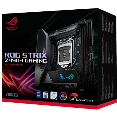 Материнская плата ASUS ROG STRIX Z490-I GAMING