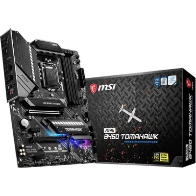 Материнcька плата MSI MAG_B460_TOMAHAWK s1200 B460 4xDDR4 M.2 HDMI-DP ATX