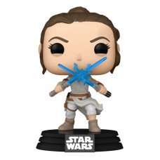 Фігурка Funko POP! Bobble Star Wars Ep 9 Rey w/2 Light Sabers 51484