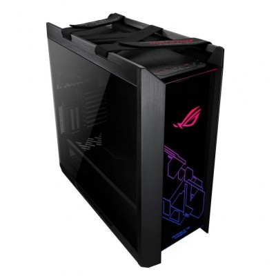 Корпус ASUS GX601 ROG Strix Helios, без БП, 5xUSB3.1, 4x140mm Fan, Tempered Glass front right left side, EATX, Black, aluminum frame, Aura Sync RGB