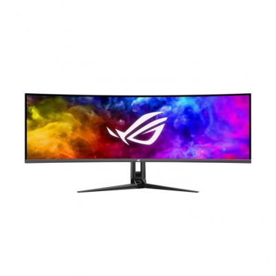 Монітор Asus 49&quot; ROG Swift PG49WCD HDMI, DP, USB-C, 4xUSB, MM, OLED, 5120x1440, 32:9, 144Hz, 0.03ms, DCI-P3 99%, CURVED, AdaptiveSync, HAS, HDR400