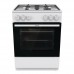 Плита Gorenje газова, 72л, 60x60см, чавун, білий