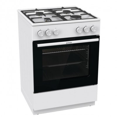 Плита Gorenje газова, 72л, 60x60см, чавун, білий