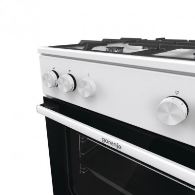 Плита Gorenje газова, 72л, 60x60см, чавун, білий