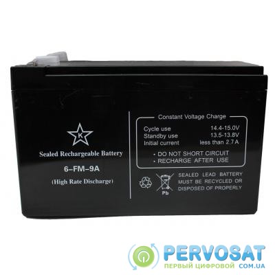 Батарея к ИБП KSTAR 12В 9 Ач (6-FM-9A) (6-FM-9A)