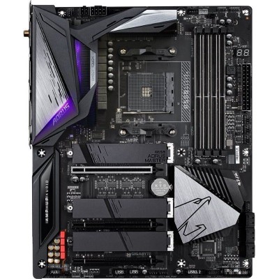 Материнська плата GIGABYTE B550 AORUS MASTER sAM4 B550 4xDDR4 HDMI M.2 802.11ax+BT5.0 SPDIF Type-C ATX