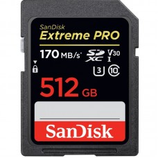 Карта пам'ятi SanDisk 512GB SDXC C10 UHS-I U3 R170/W90MB/s Extreme Pro Карта пам'ятi SanDisk 512GB SDXC C10 UHS-I U3 R170/W90MB/s Extreme Pro