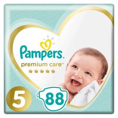 Подгузник Pampers Premium Care Junior Размер 5 (11-16 кг), 88 шт (4015400541813)