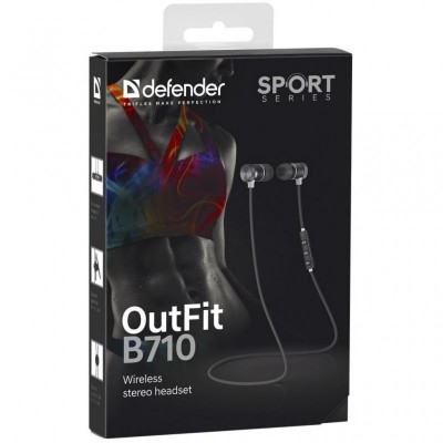 Наушники Defender OutFit B710 Black-White (63710)