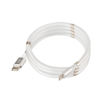 Дата кабель USB Type-C to Lightning KZ-UC001 Super White Krazi (00000079676)