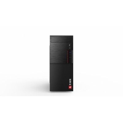 Корпус 2E ALFA (E1903U-400) з БЖ 2EATX400, MidT,2xUSB2.0,1xUSB3.0,сталь (бічна панель), без БЖ,чорний