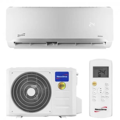 Кондиціонер Neoclima SkyCold 2.0 NS/NU-24EHBIw1, інвертор, 70 м2, до -25°С, A++/A+, R32