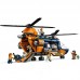 Конструктор LEGO City Вертоліт у базовому таборі для дослідження джунглів
