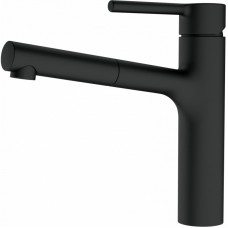 Змішувач для кухні Franke Centro, довж.виливу - 235мм, поворотний, 1важіль, чорний матовий