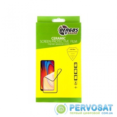 Стекло защитное Dengos Ceramic Film для Samsung Galaxy A32 (black) (TGCF-02)
