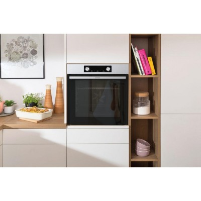 Духова шафа Gorenje електрична, 77л, A+, дисплей, IconLed, нерж