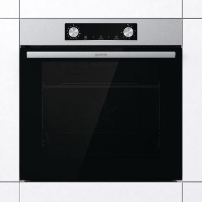 Духова шафа Gorenje електрична, 77л, A+, дисплей, IconLed, нерж