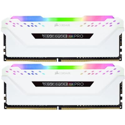 Модуль памяти для компьютера DDR4 16GB (2x8GB) 3000 MHz Vengeance RGB PRO CORSAIR (CMW16GX4M2C3000C15W)