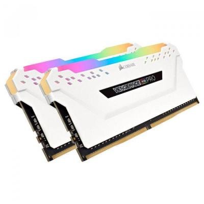 Модуль памяти для компьютера DDR4 16GB (2x8GB) 3000 MHz Vengeance RGB PRO CORSAIR (CMW16GX4M2C3000C15W)