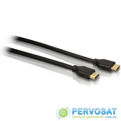 Кабель мультимедийный HDMI A to HDMI 1.8m PHILIPS Multimedia (SWV5401H/10)